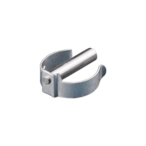 Galvanized steel spring clamp with stainless steel pin