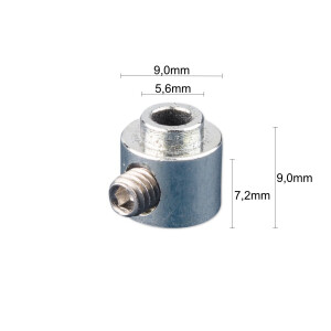 Locking ring for tensioning cable - bore Ø3.5mm