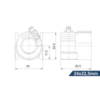 Plastic gear holder