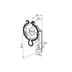 Prefabricated metal box bearing with offset