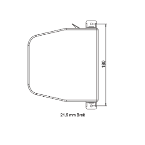 Gurtwickler "14mm" mit Einfädelautomatik