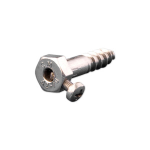 Clamping screw for wooden windows stainless steel