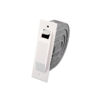 Inlet belt winder "14mm" incl. cover plate in white