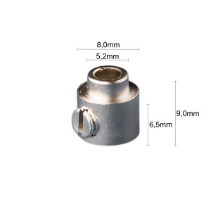 Locking ring for tensioning cable - bore Ø3.5mm