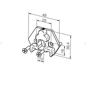 Adapterplatte für Typ 9 Motorlager passend für...