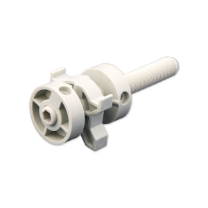 Spindle lock for 40mm head rail