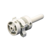 Spindle lock for 40mm head rail