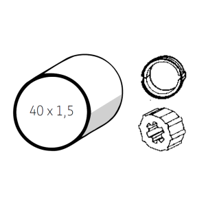 Adapter und Mitnehmer für Baureihe Ø40