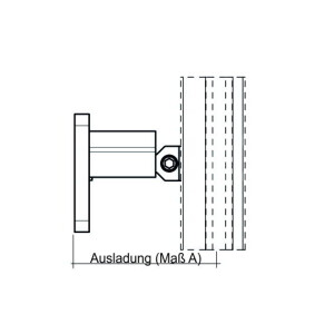 Telescopic spacer "Oval"