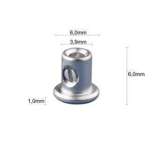 Locking ring for clamping shoe - bore Ø2.0mm