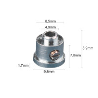 Feststellring für Spannseil - Bohrung Ø3,2mm