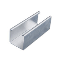 Top rail/head rail extruded aluminum