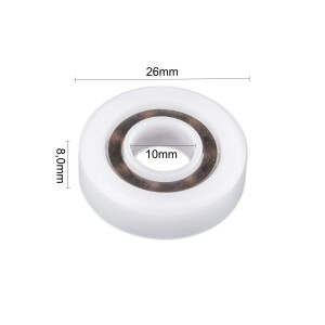 Roller with ball bearing Ø26mm