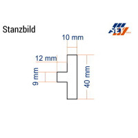 Lager komplett "schmal" mit Arbeitsstellung