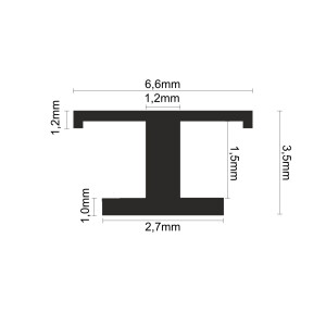 Guide rail keder "WO&WO"