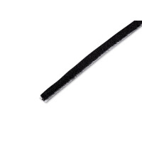 Brush seal in black, brush height 4.25 mm