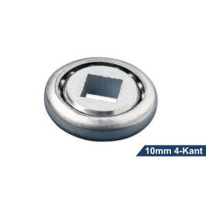 Kugellager Metall &Oslash;42mm mit 10mm 4-Kant