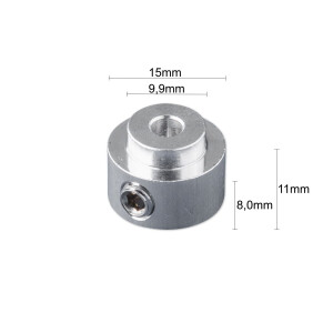 Feststellring für Spannseil - Bohrung Ø4,2mm