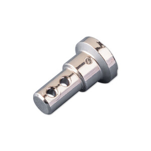 Magnetic tube adapter Bright nickel-plated