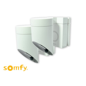 Outdoor camera &quot;Somfy&quot; in white with siren 2-pack