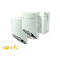 Außenkamera "Somfy" in weiß mit Sirene 2er Pack