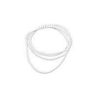 Endless operating chain with ball Ø3.2mm in white