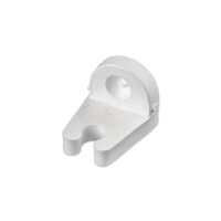 Reversible rod holder for reversible rod Ø3mm in white