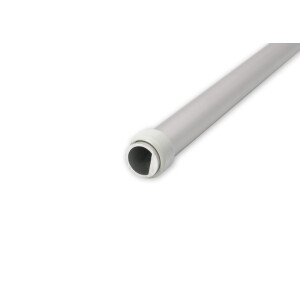 Crank handle complete Ø15.5mm in white RAL 9016