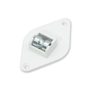 Wall cord guide pulley