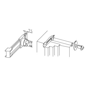 Deflection matic "14mm" with connection...