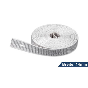 Roller shutter belt 14mm - cut to length and slotted