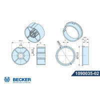 Adapter und Mitnehmer für Baureihe "L"