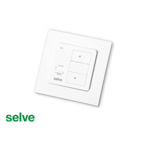 Wall switch with Selve "Commeo Control" radio...