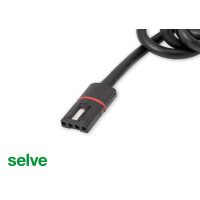 Selve" 4-wire connection cable in black