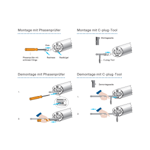 De-/Montage Tool für Becker "C-Plug"