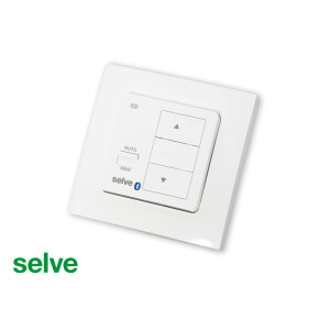 Wall switch with radio receiver Selve “Commeo Timer...