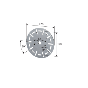 Drive bearing for Selve "NHK"