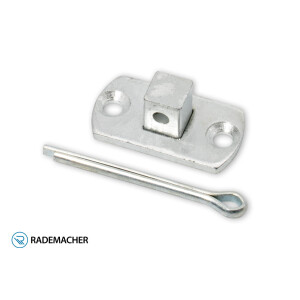 Conversion bearing/ adapter plate with 10mm square pin,...