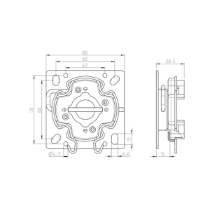 Metal drive bearing "RevoLine"